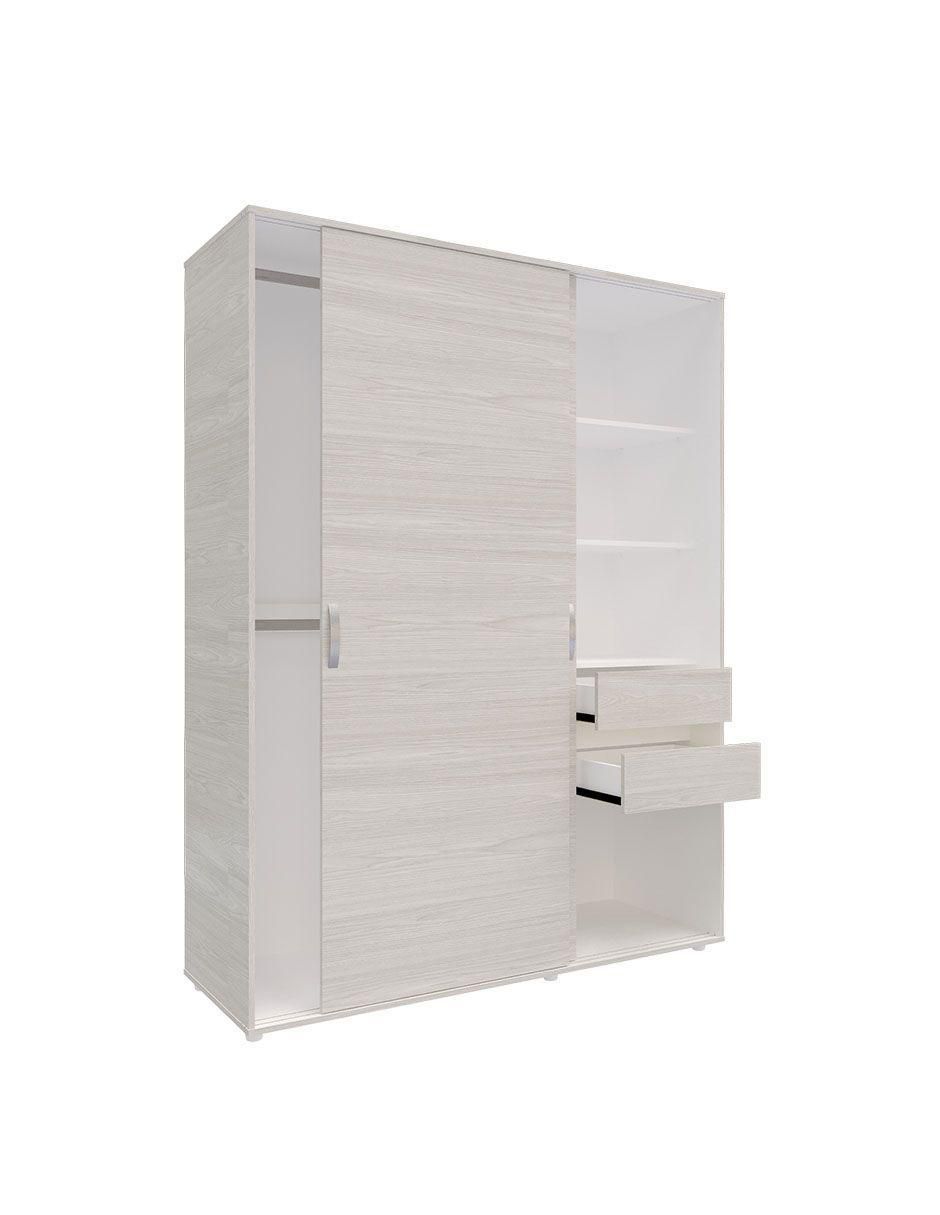 Armario M01940CL-NIBL de aglomerado y madera 3