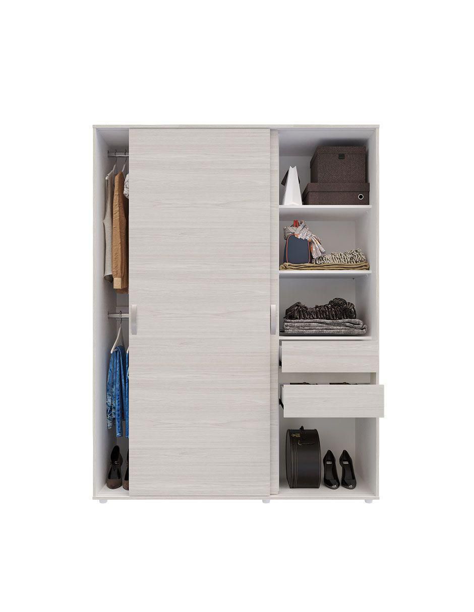 Armario M01940CL-NIBL de aglomerado y madera 7