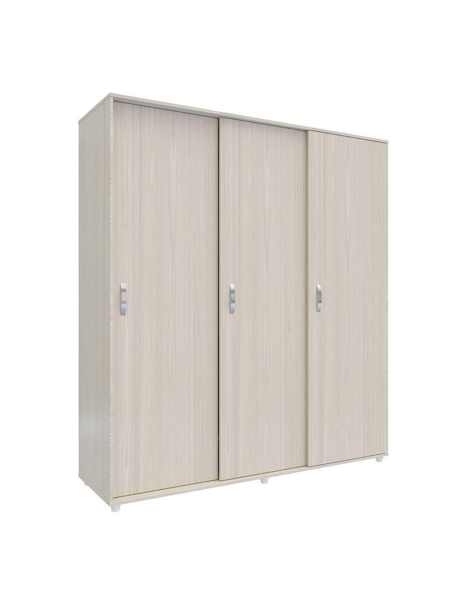 Armario  M01960CL-NIBL de aglomerado y madera 2