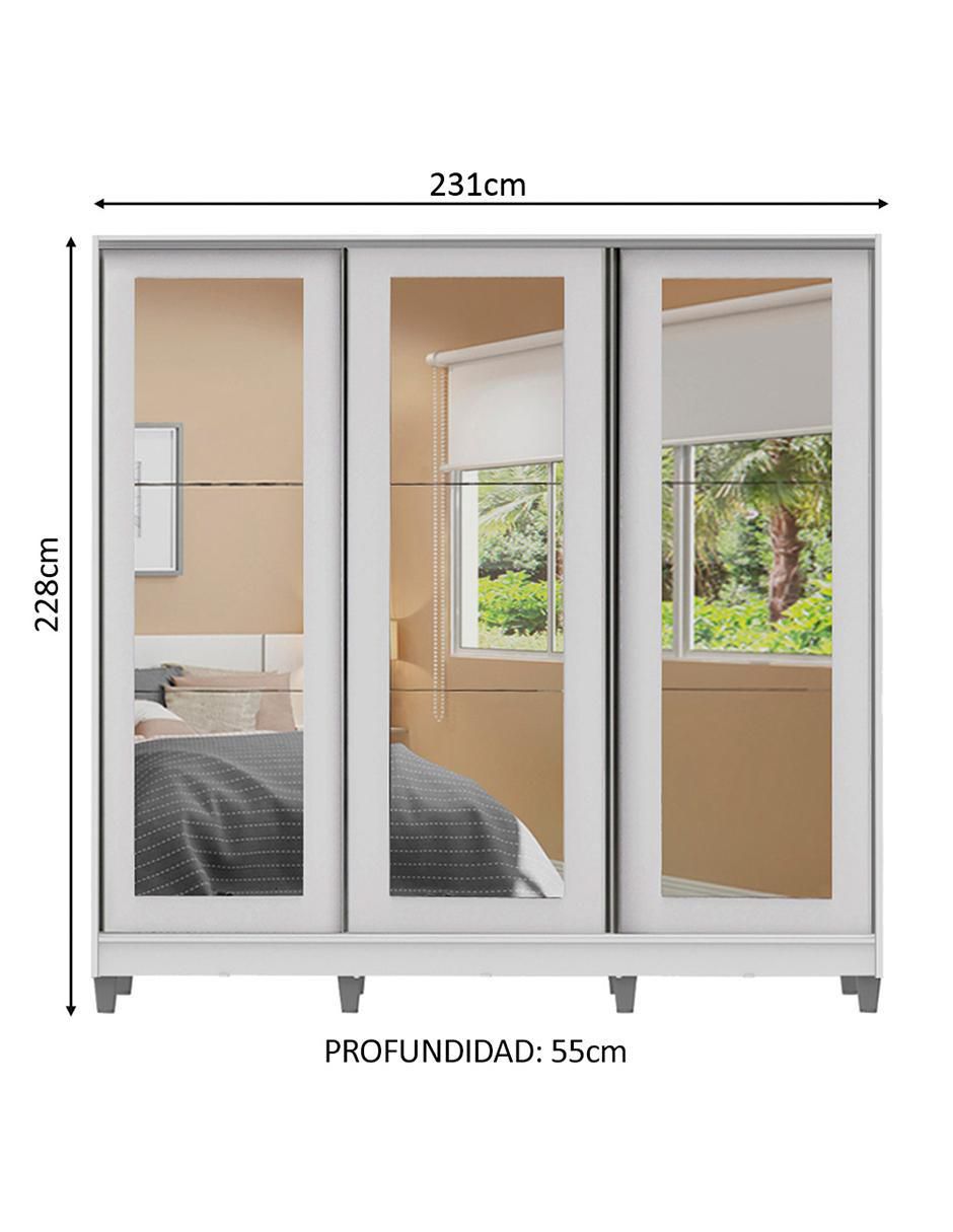 Ropero eros 1163093ecp de MDF 10