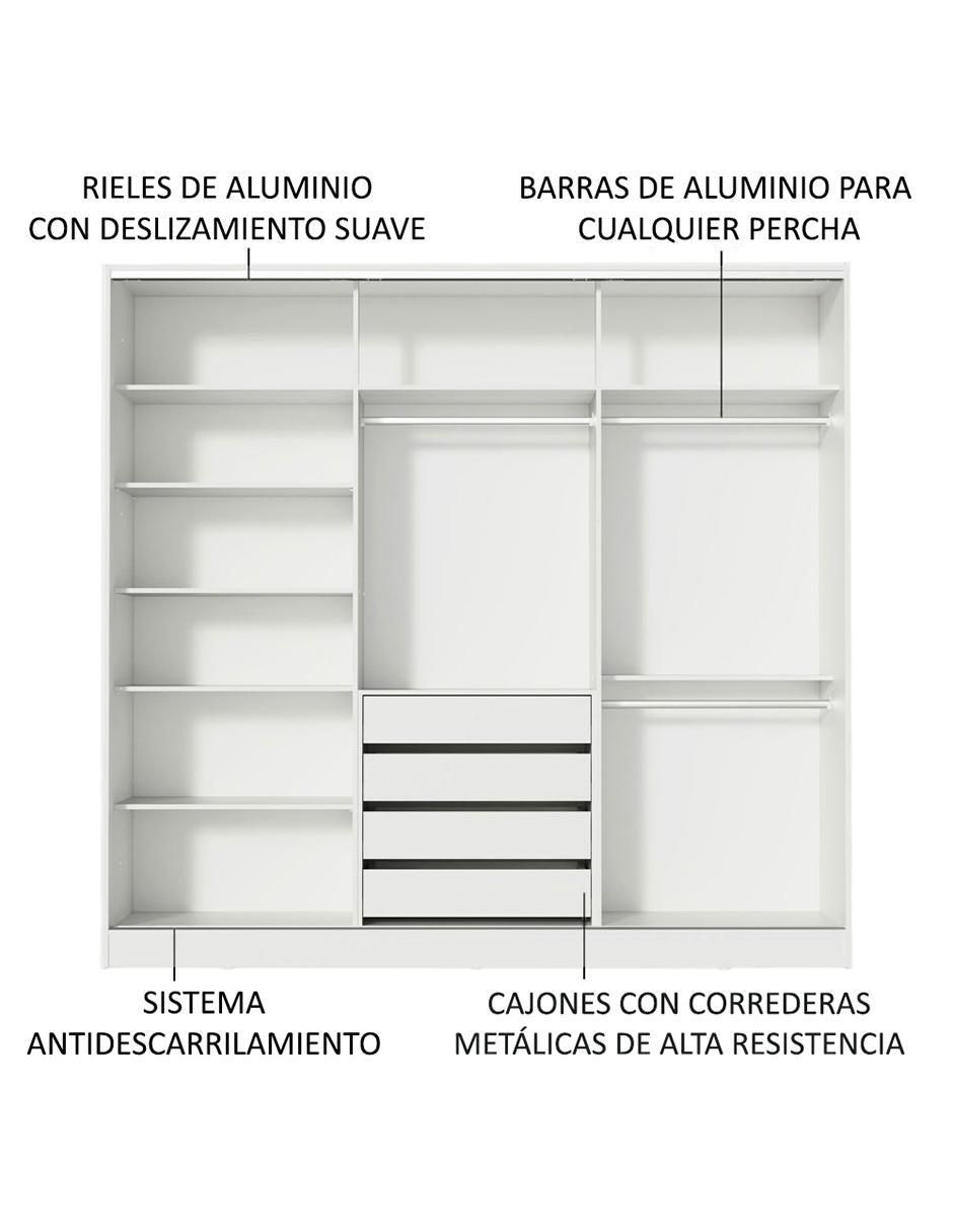 Ropero Eros 1163093e de MDF 4