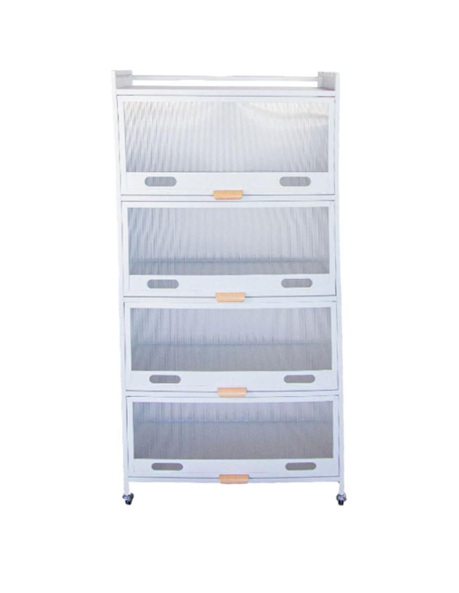 Gabinete armable de cocina de aluminio