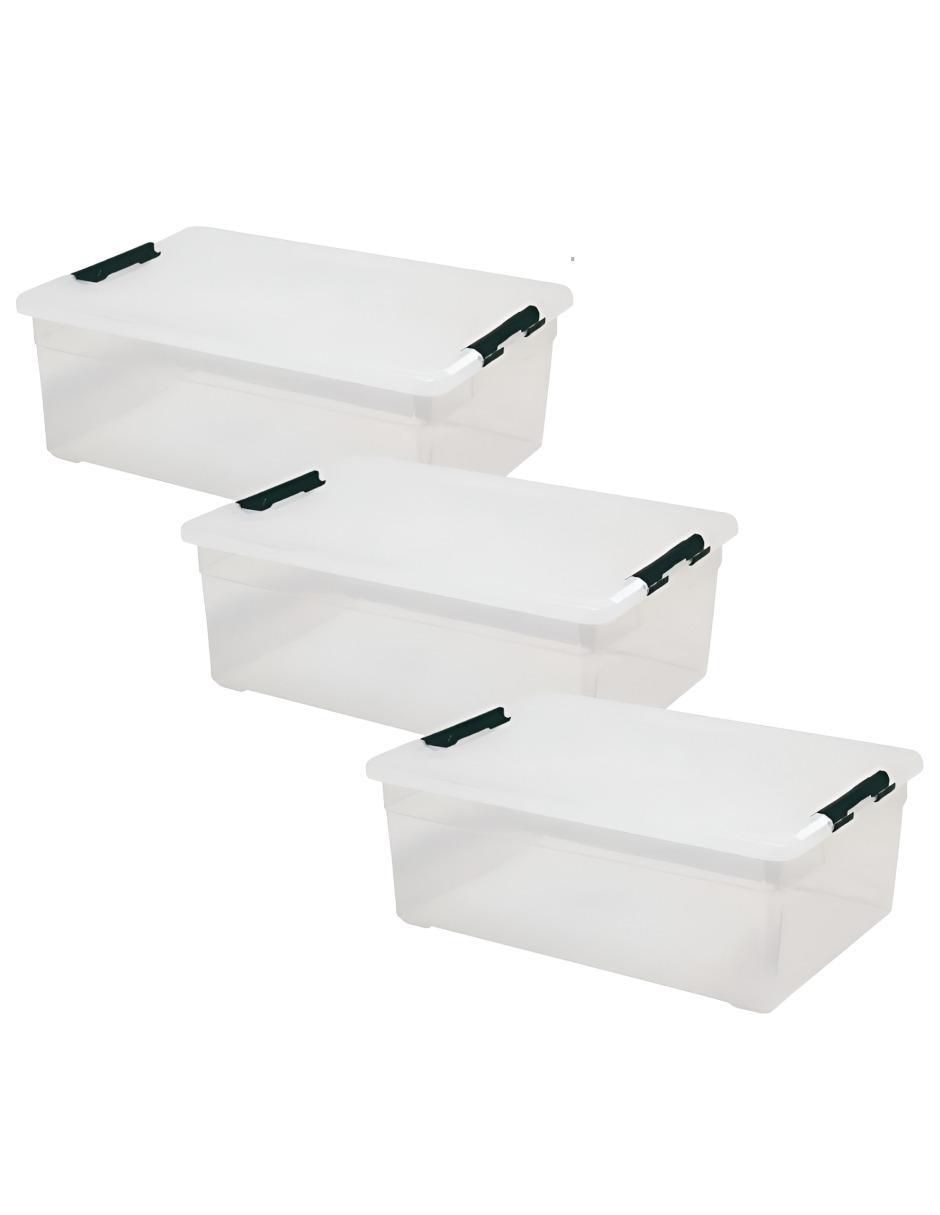Caja con tapa con 3 piezas