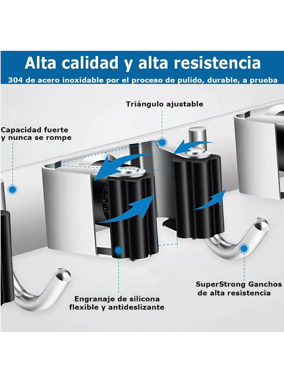 Organizador de escobas Xtllar1091 2