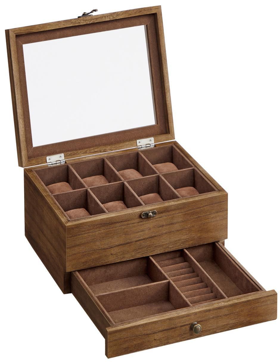 Caja reloj Anicia cuadrada