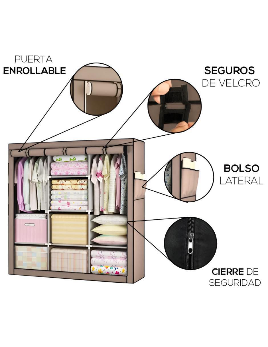 Armario portátil armable xtllar1283 de metal 2