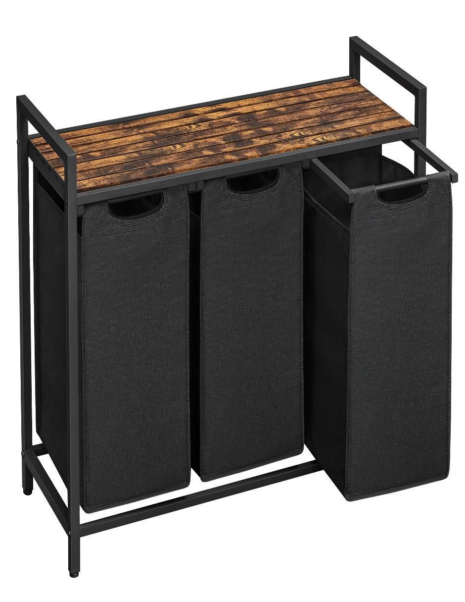 Set cesto para ropa Brenta de algodón