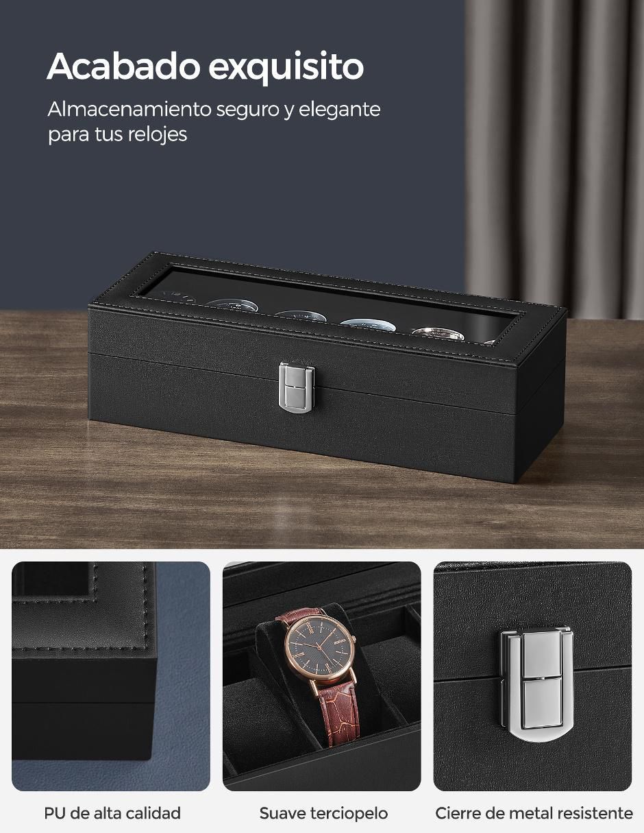 Caja reloj Bridie cúbica 3