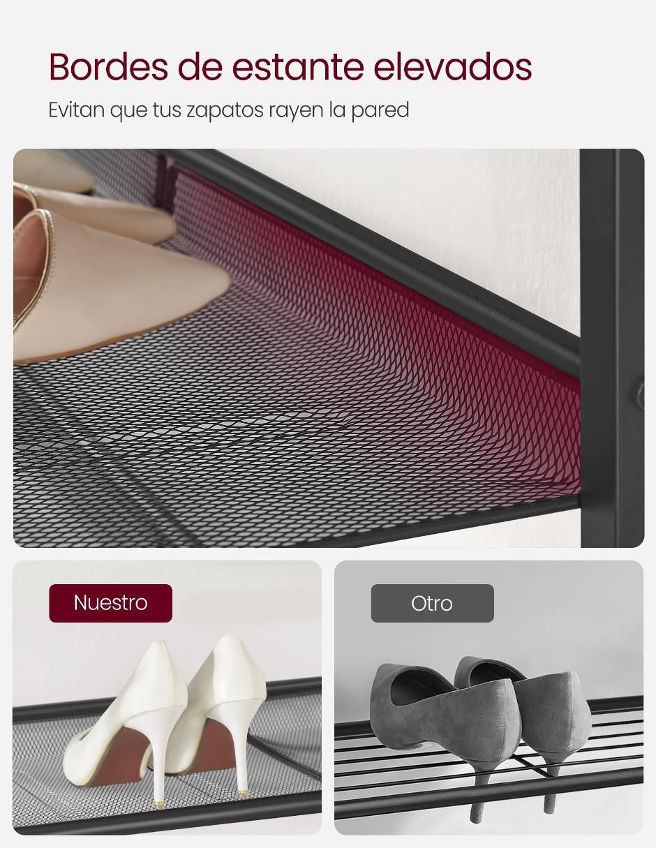 Zapatera armable Deky para 9 pares de zapatos 2