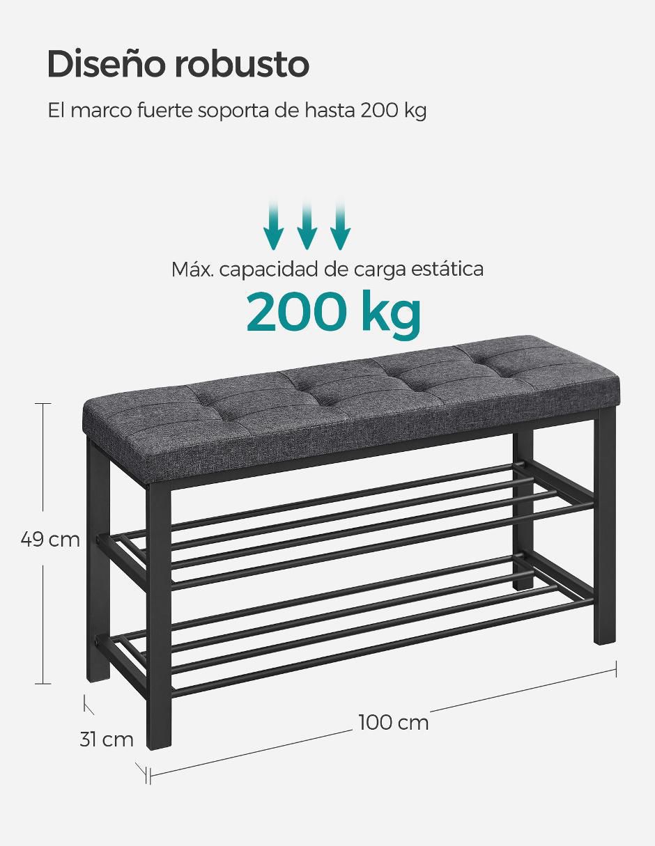 Zapatera armable Carsen para 10 pares de zapatos 2