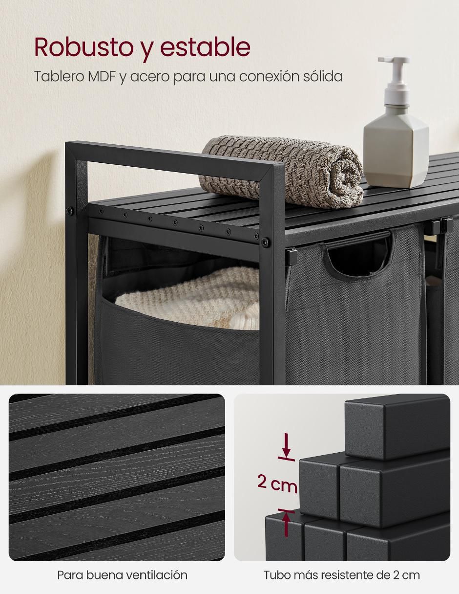 Cesto para ropa Brenta 3