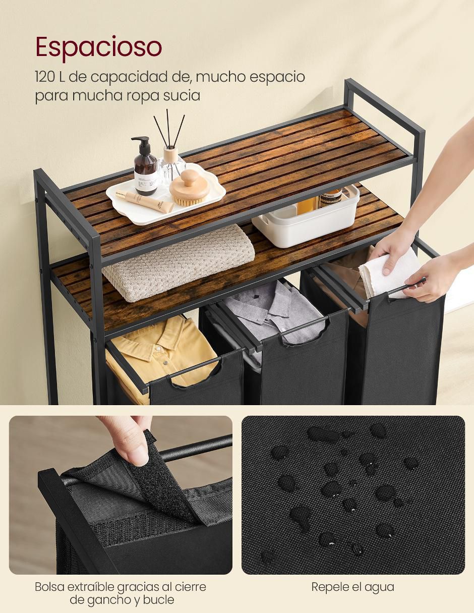 Cesto para ropa Brenta 3