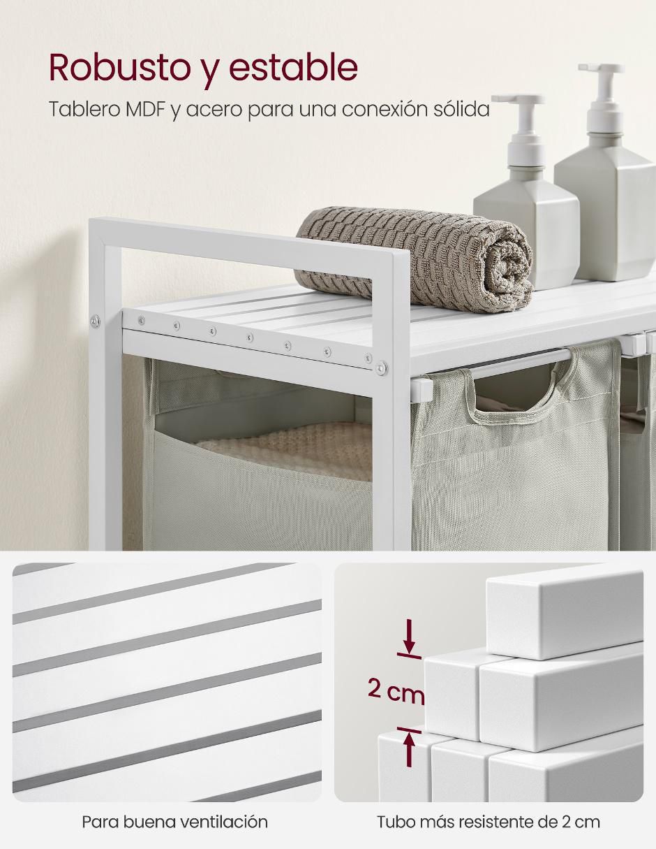 Cesto para ropa Brenta 2
