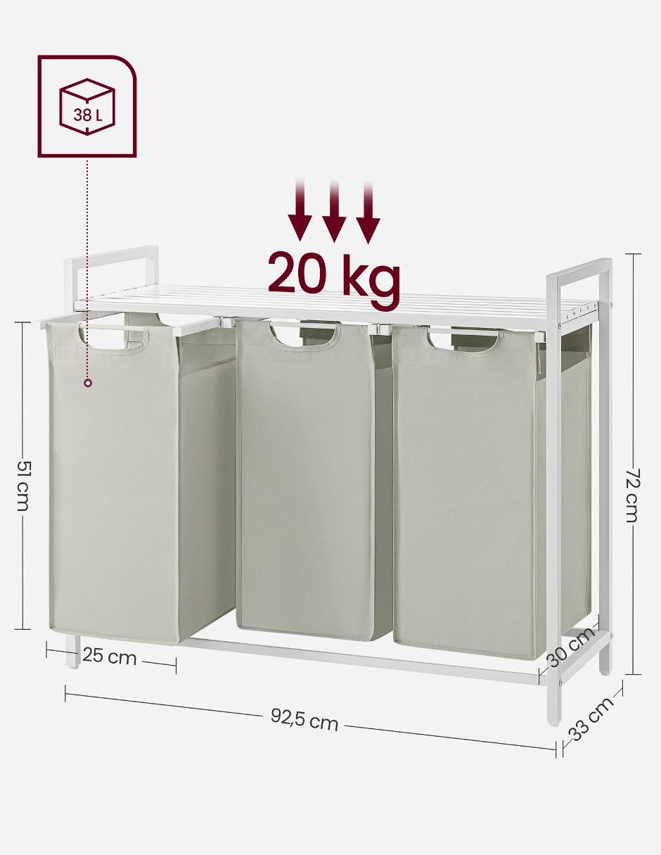 Cesto para ropa Brenta 4