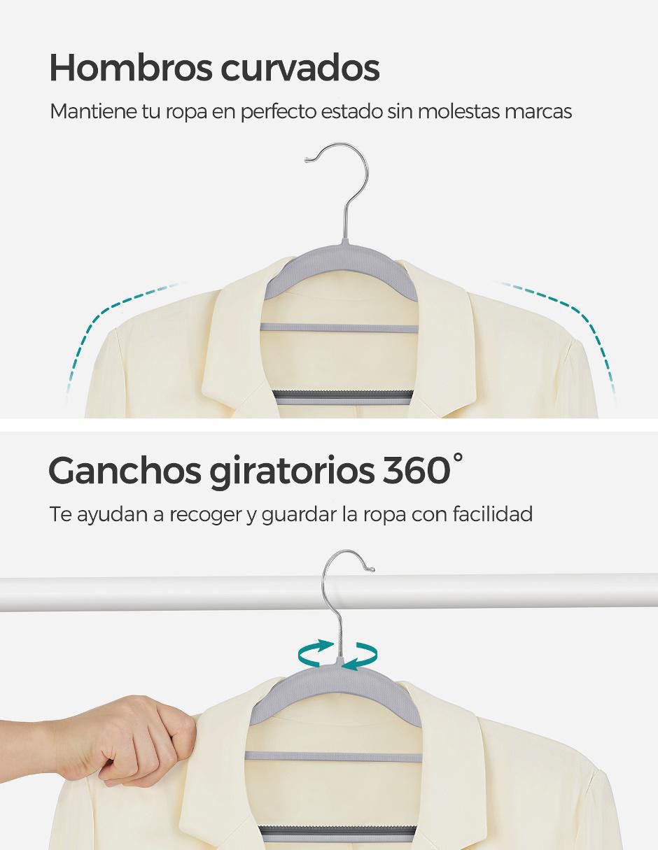 Set gancho Bodie de plástico 50 piezas 2