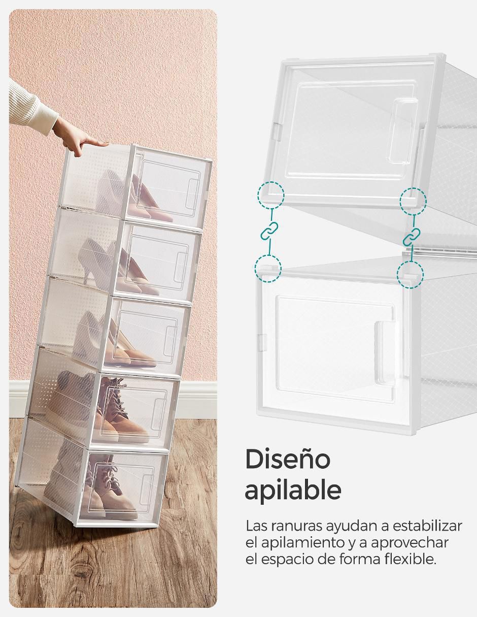 Zapatera armable Dennys para 18 pares de zapatos 2