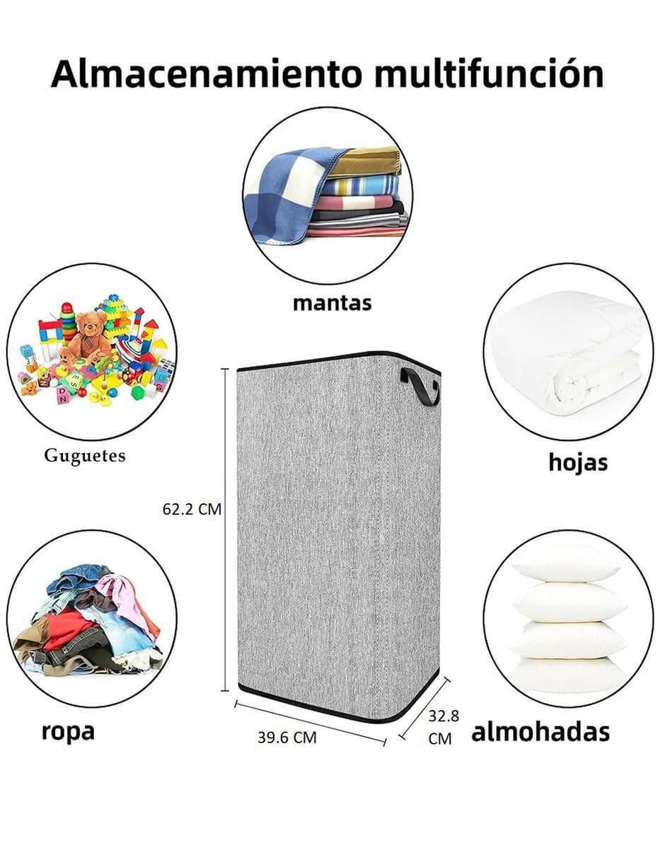 Cesto para ropa de tela 5