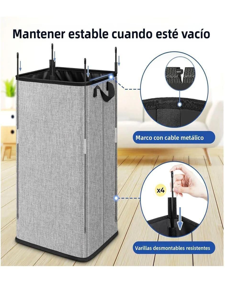 Cesto para ropa de tela 3