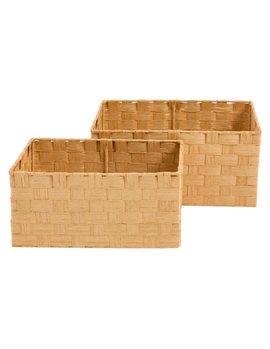 Set cesto para ropa de papel