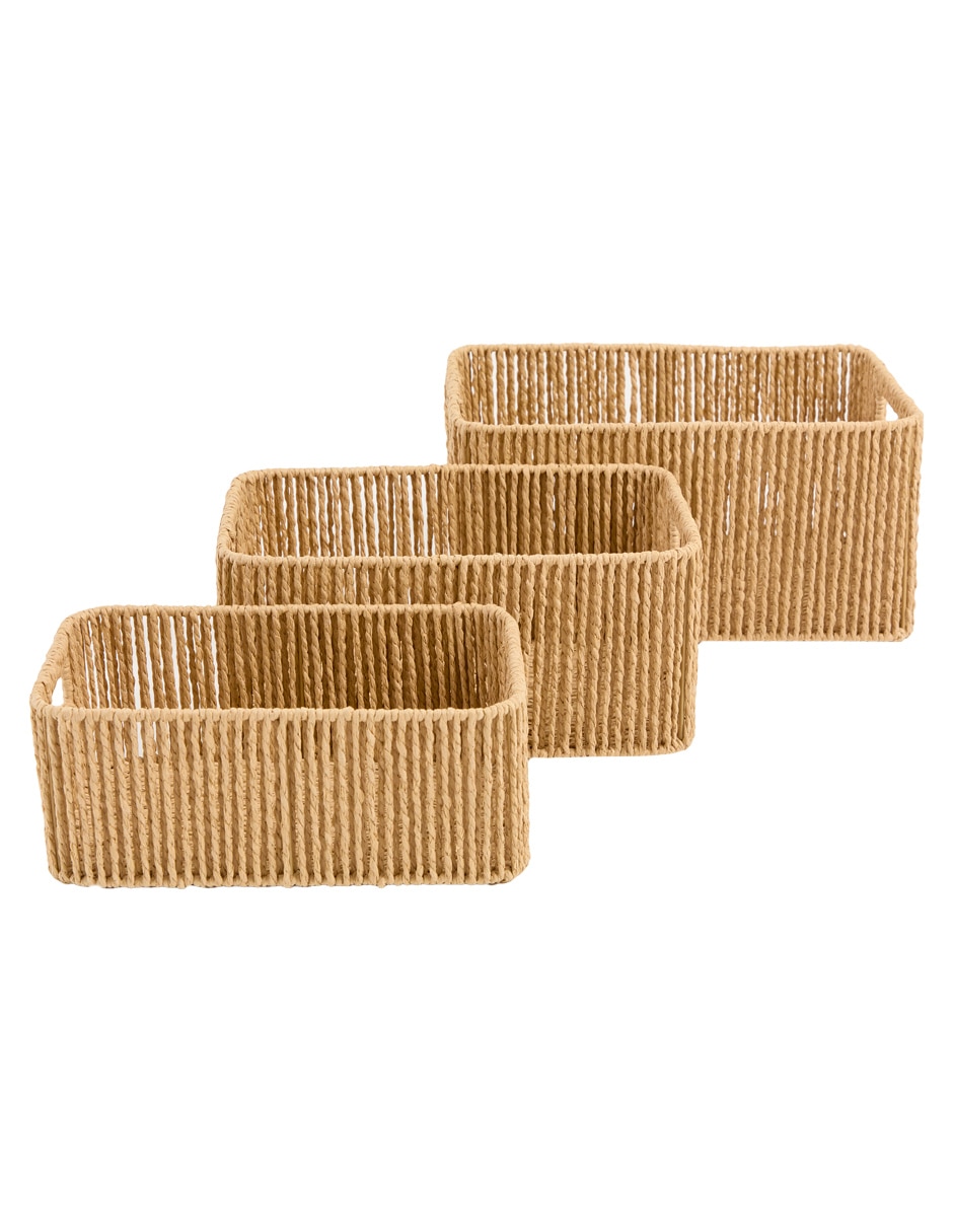 Set cesto multiusos de papel