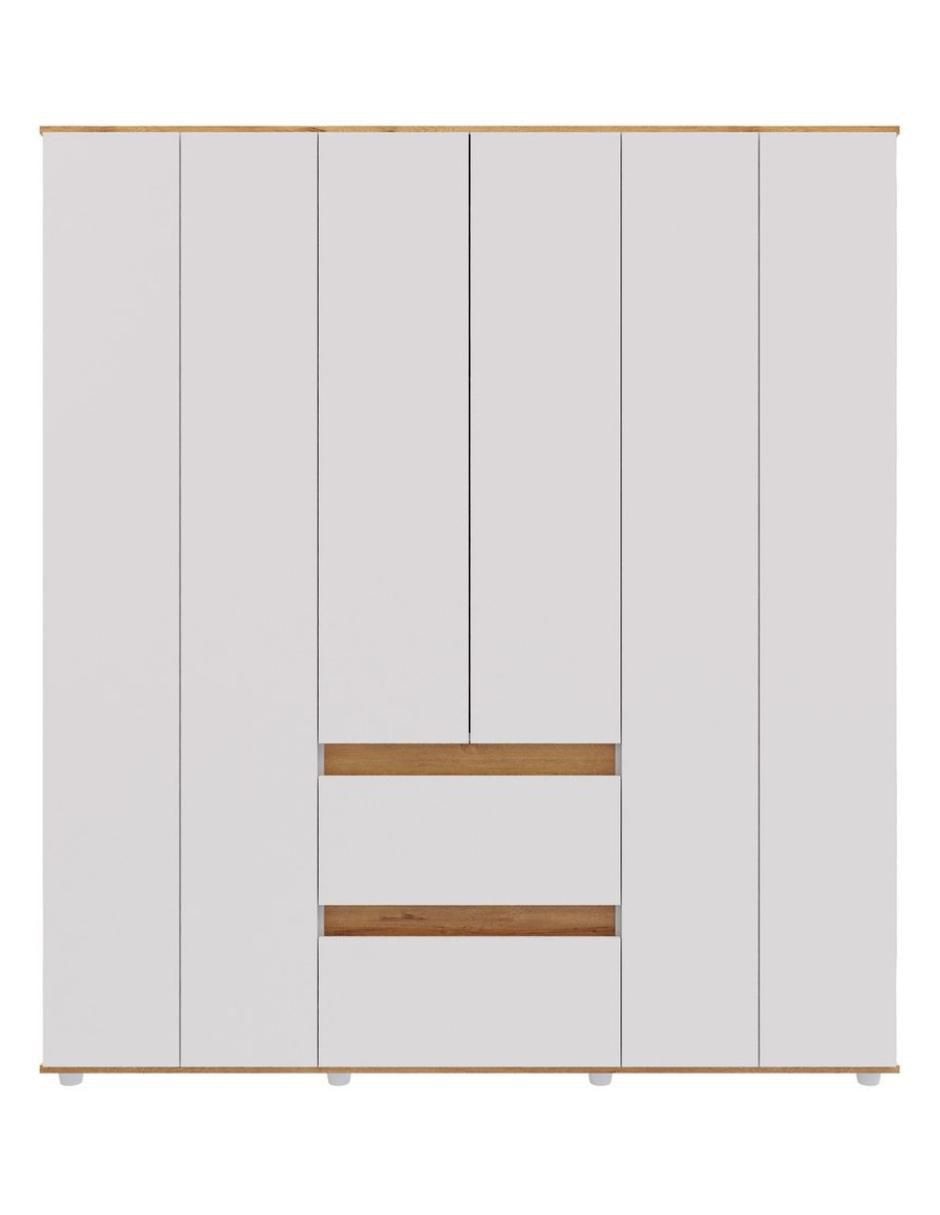 Ropero armable P00947CL-BLDU de aglomerado 5