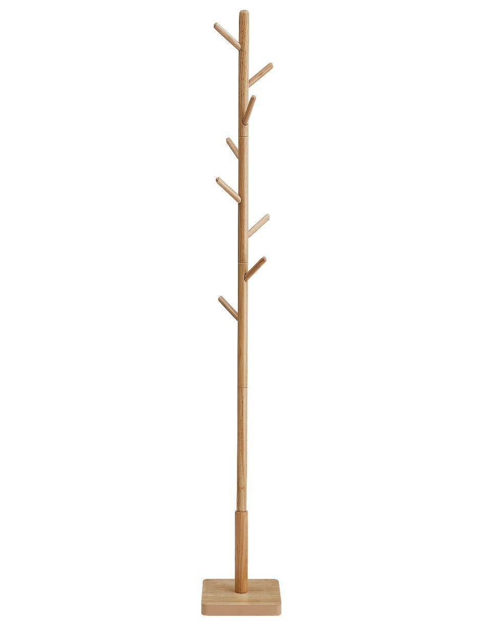 Perchero de piso Andi de madera 8 ganchos Perchero de piso Andi de madera 8 ganchos