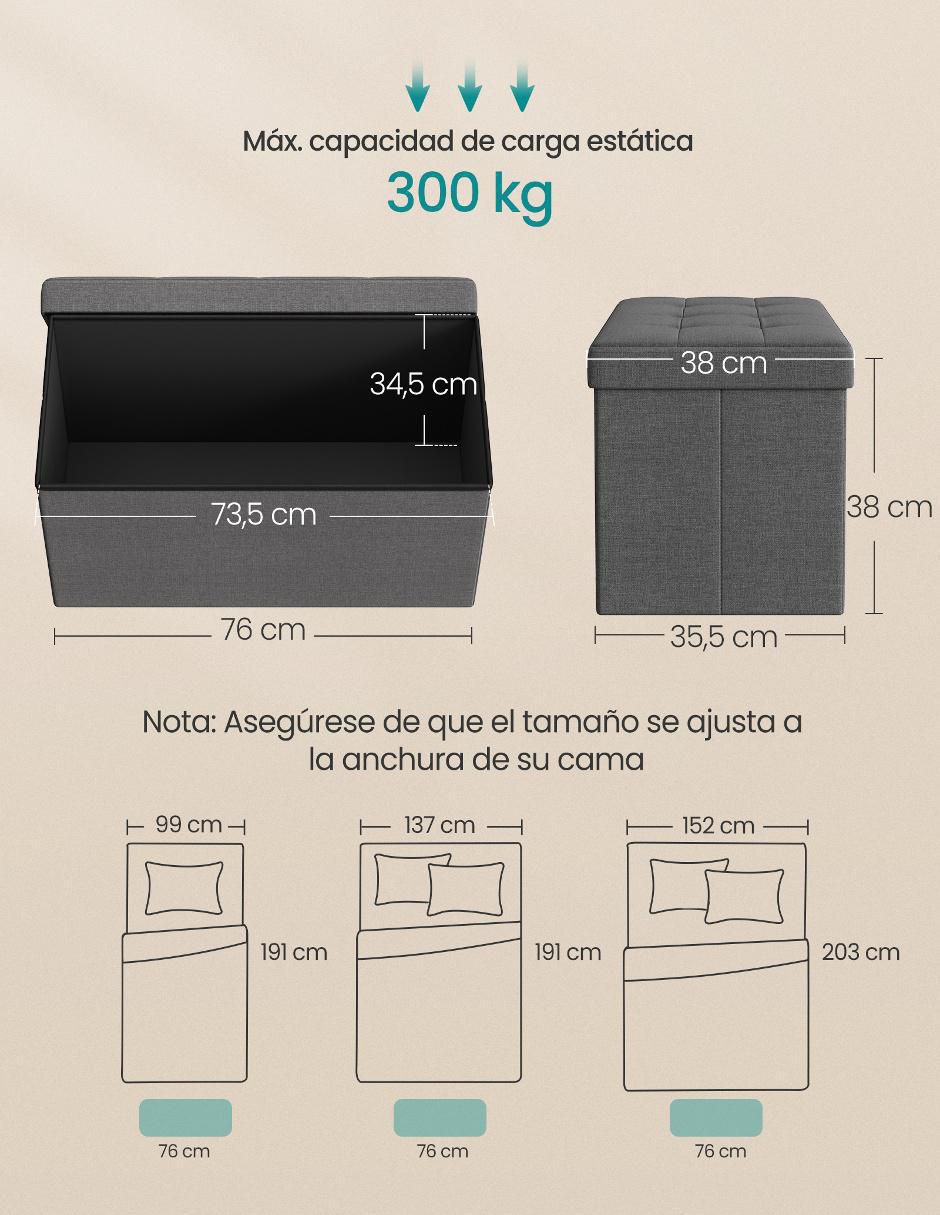 Taburete Mazie de MDF 4