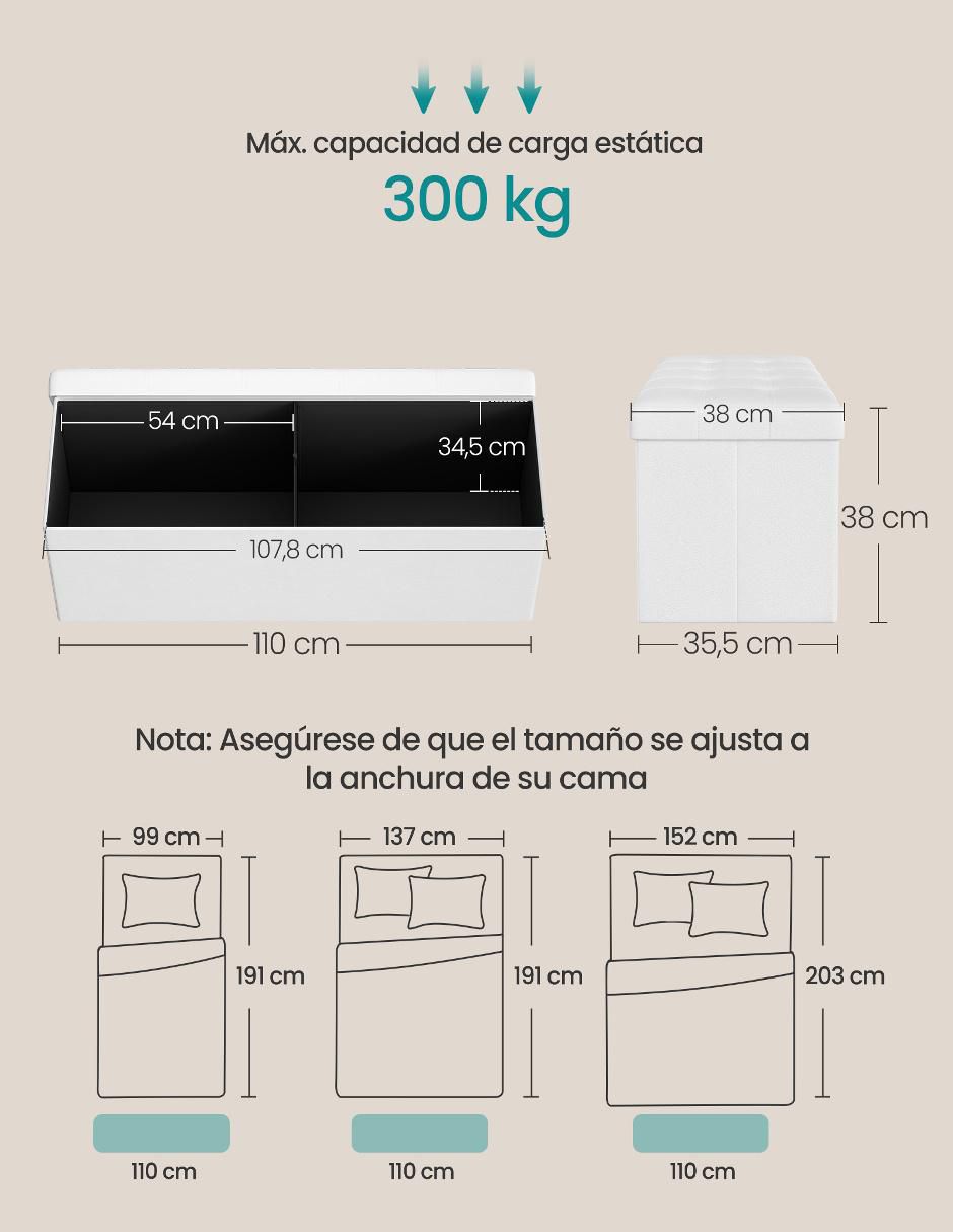 Taburete Mazie de piel 4