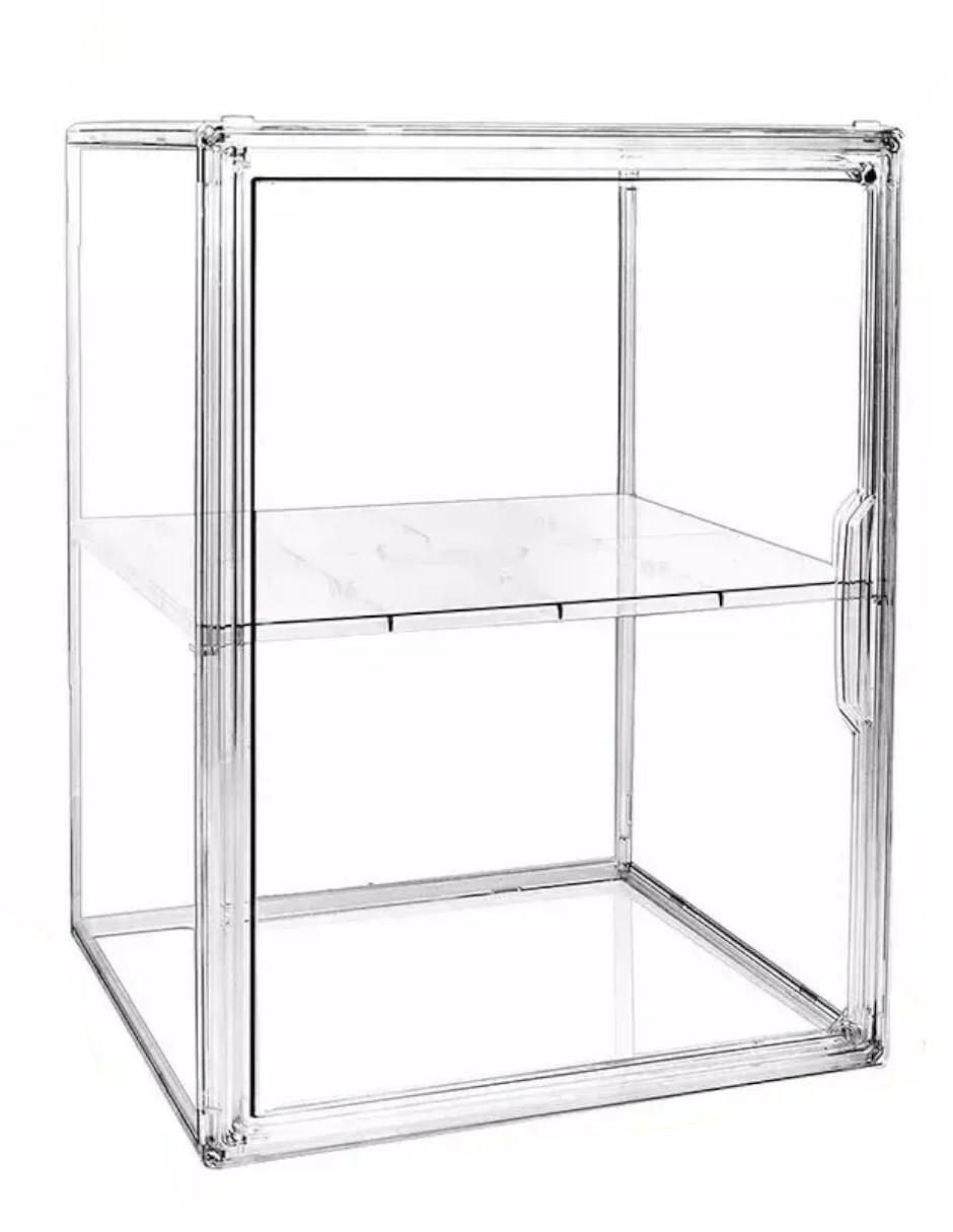 Caja con tapa rectangular con bordes curvos