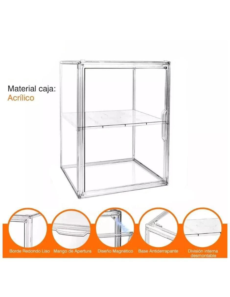 Caja con tapa  rectangular con bordes curvos 3
