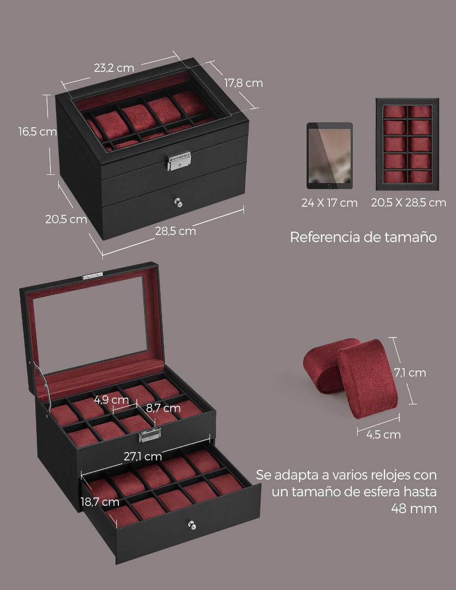 Caja reloj Bridie 1 pieza 4