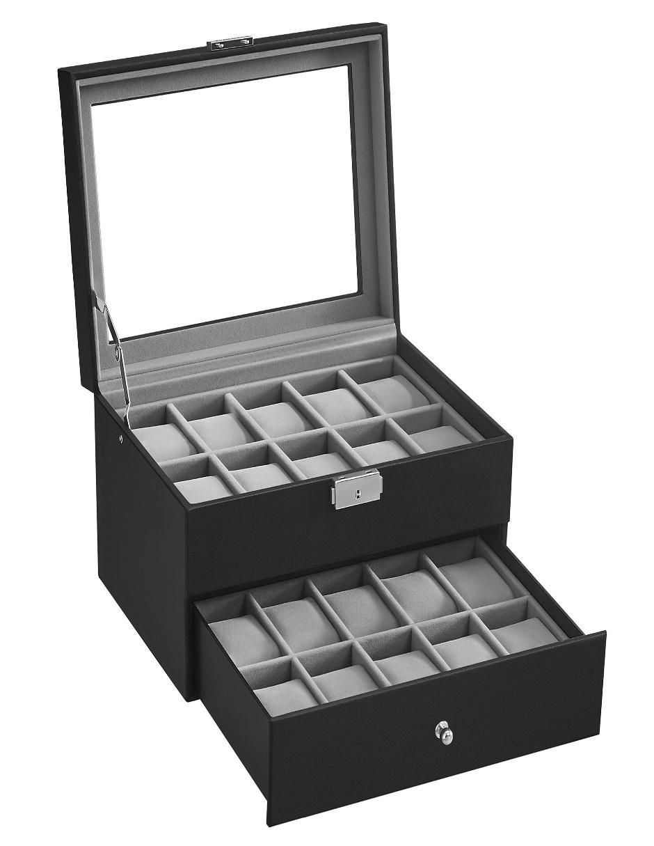 Caja reloj Bridie rectangular con 1 pieza 3