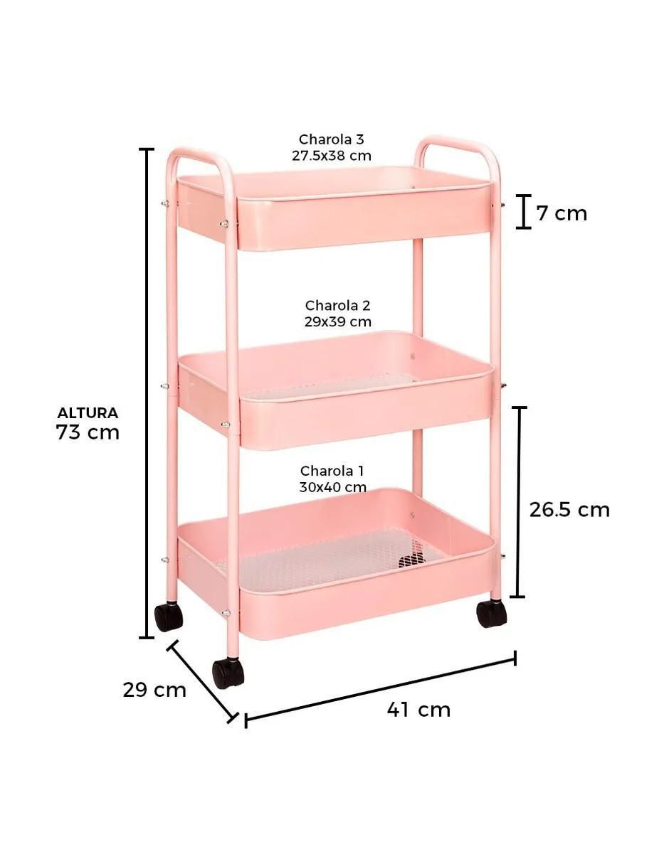 Carro organizador armable 4