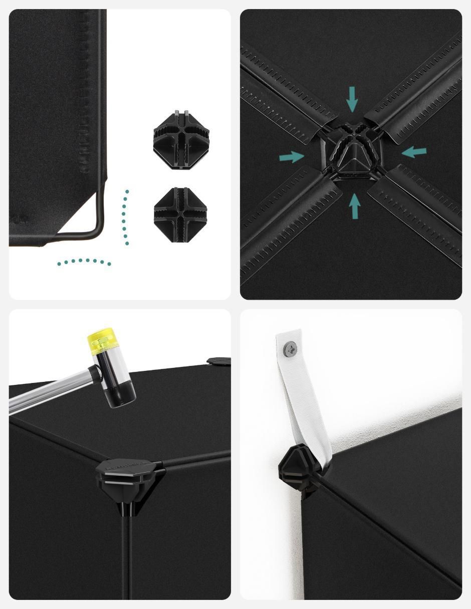 Set de organizador multiusos armable Damion 3