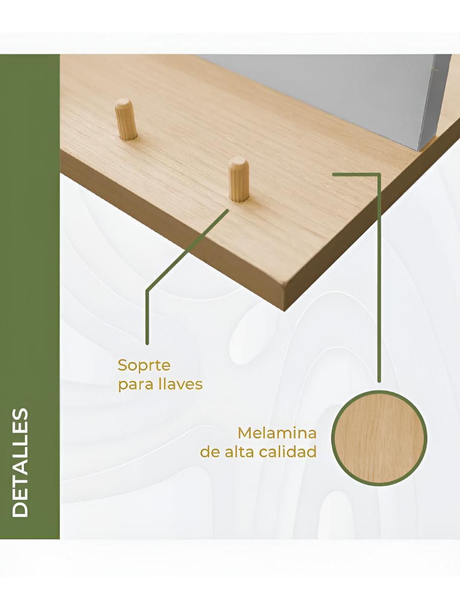 Porta llaves de madera 2