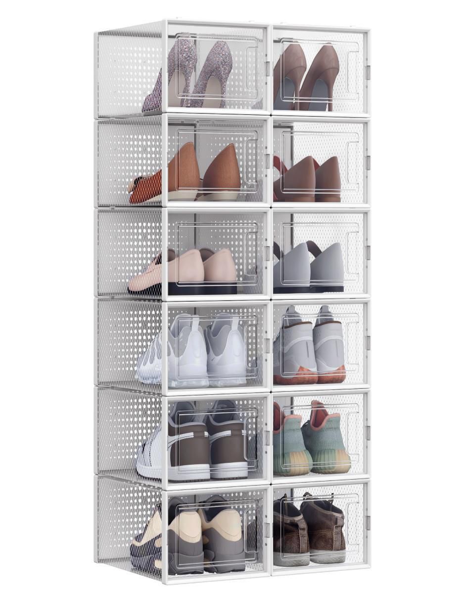 Zapatera armable Dennys para 12 pares de zapatos adulto 2