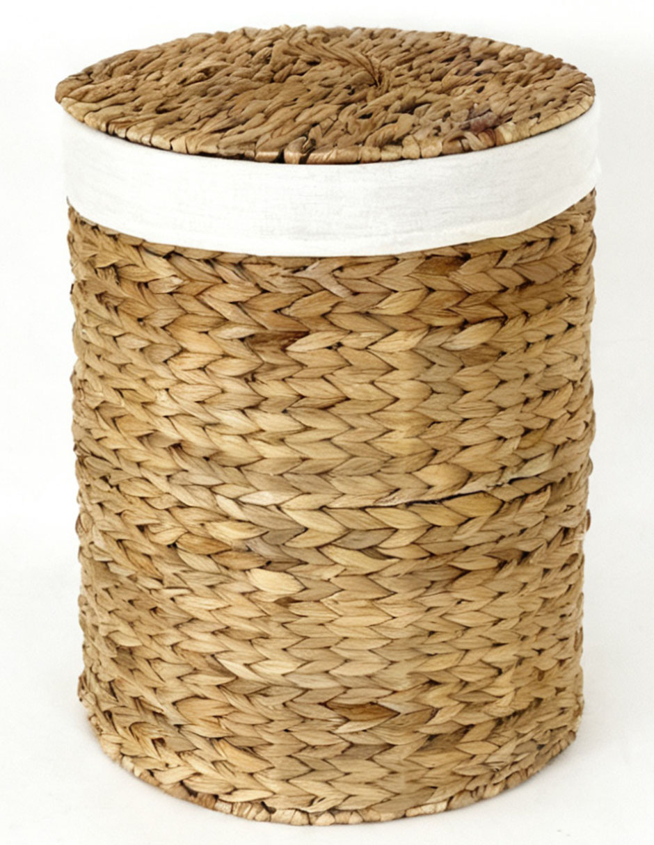 Set cesto para ropa de jacinto de agua 3