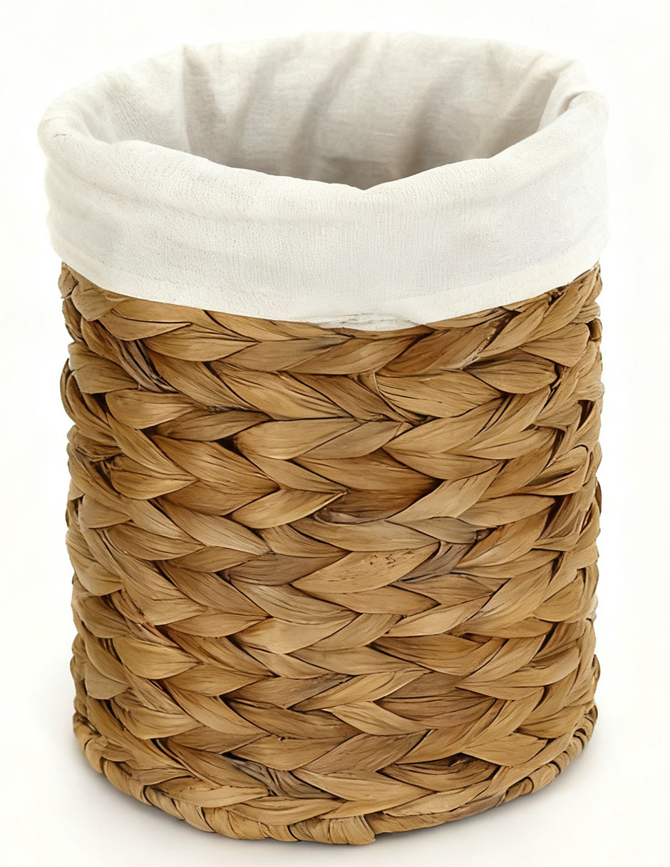 Set cesto para ropa de jacinto de agua 6