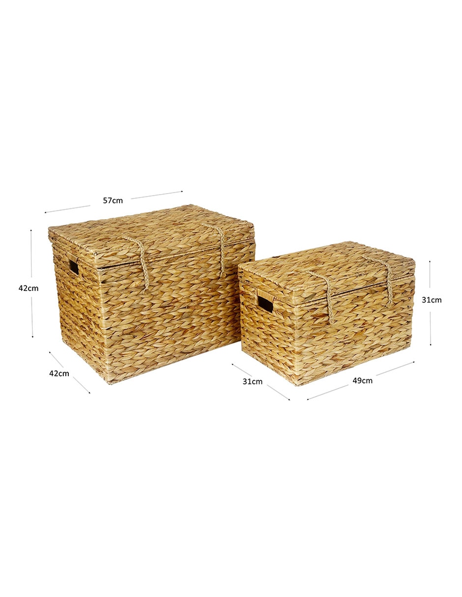 Set caja rectangular 8