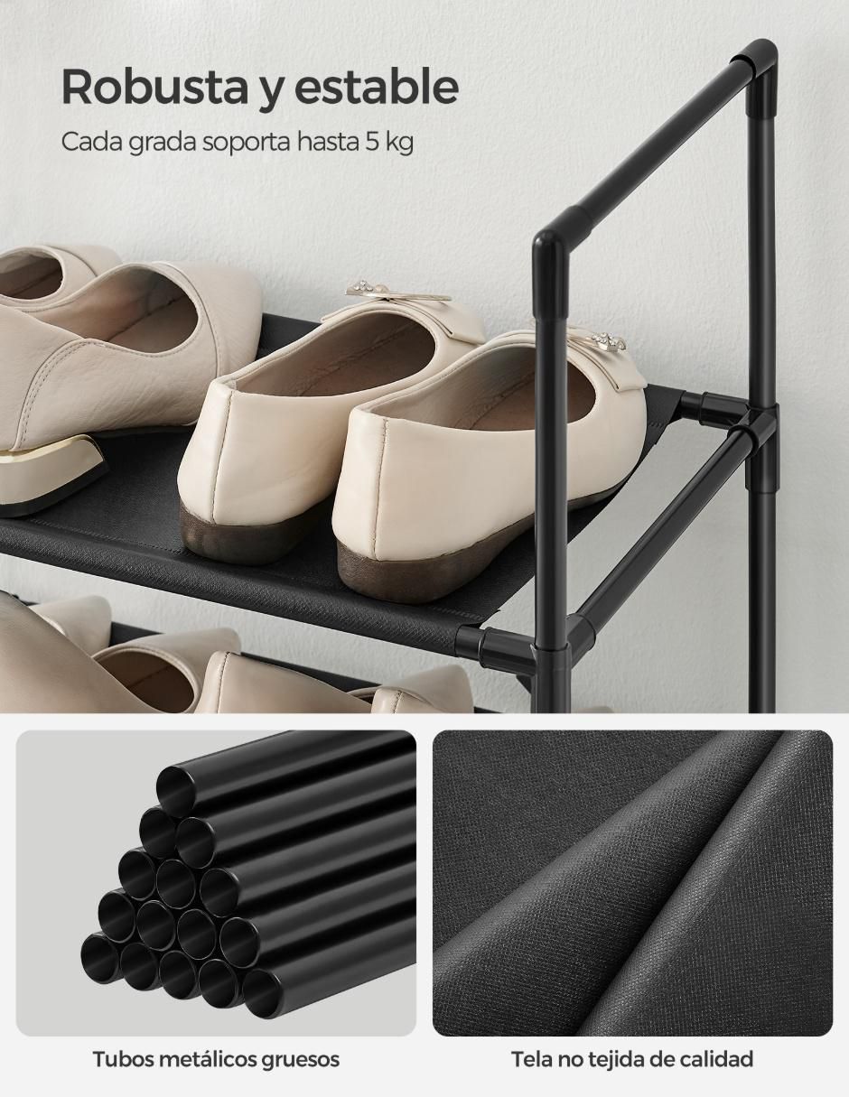 Zapatera armable mueble para 20 pares de zapatos 2