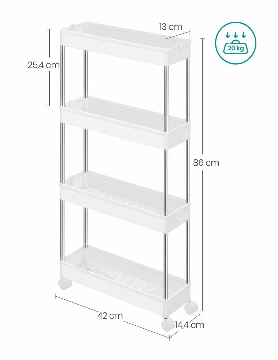 Carrito organizador armable Benco 4