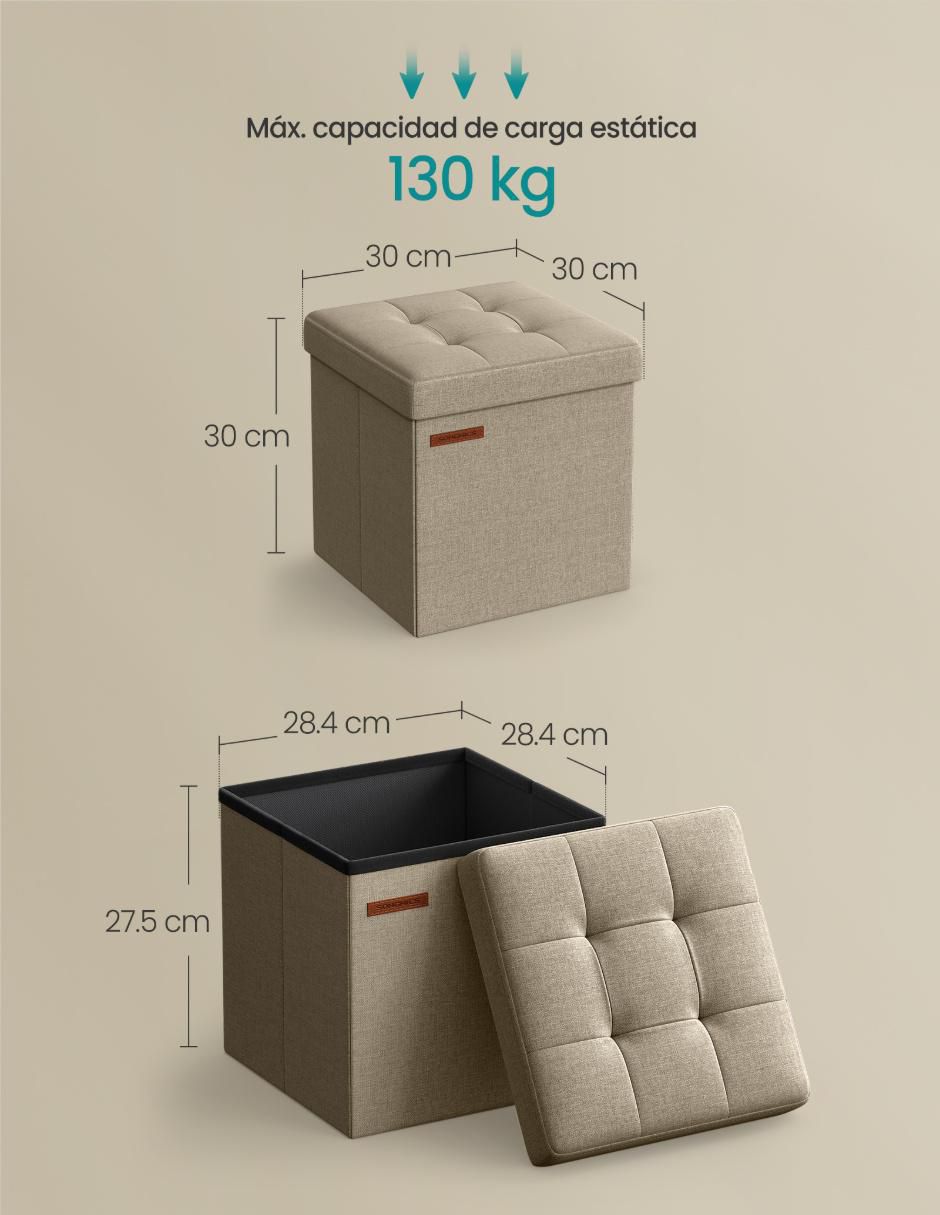 Taburete Mazie de MDF 4