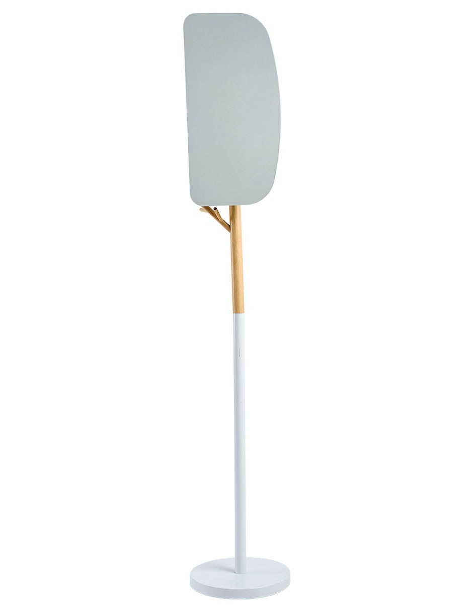 Perchero de piso Bari de madera 6 ganchos
