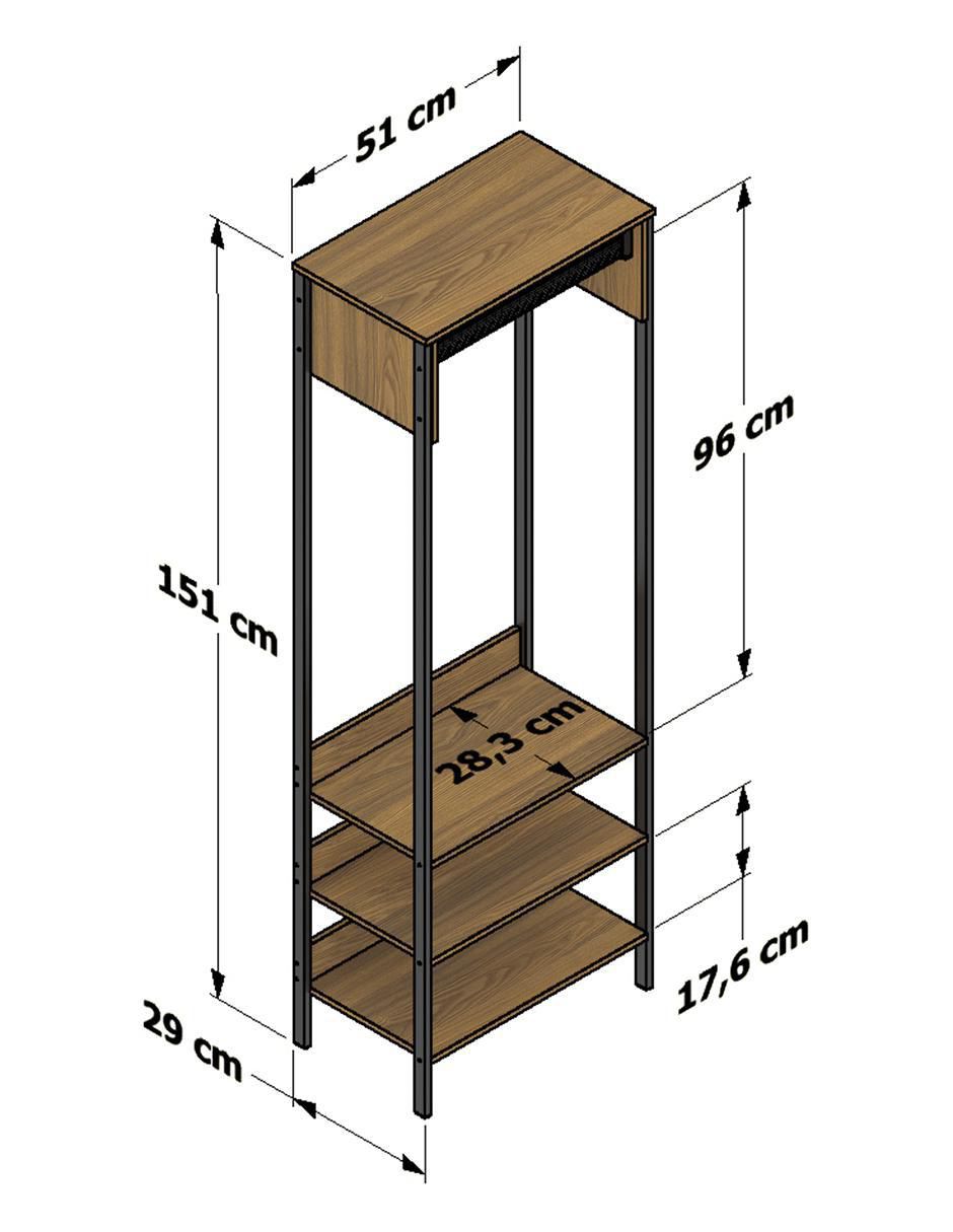 Estante de MDF OERP 7