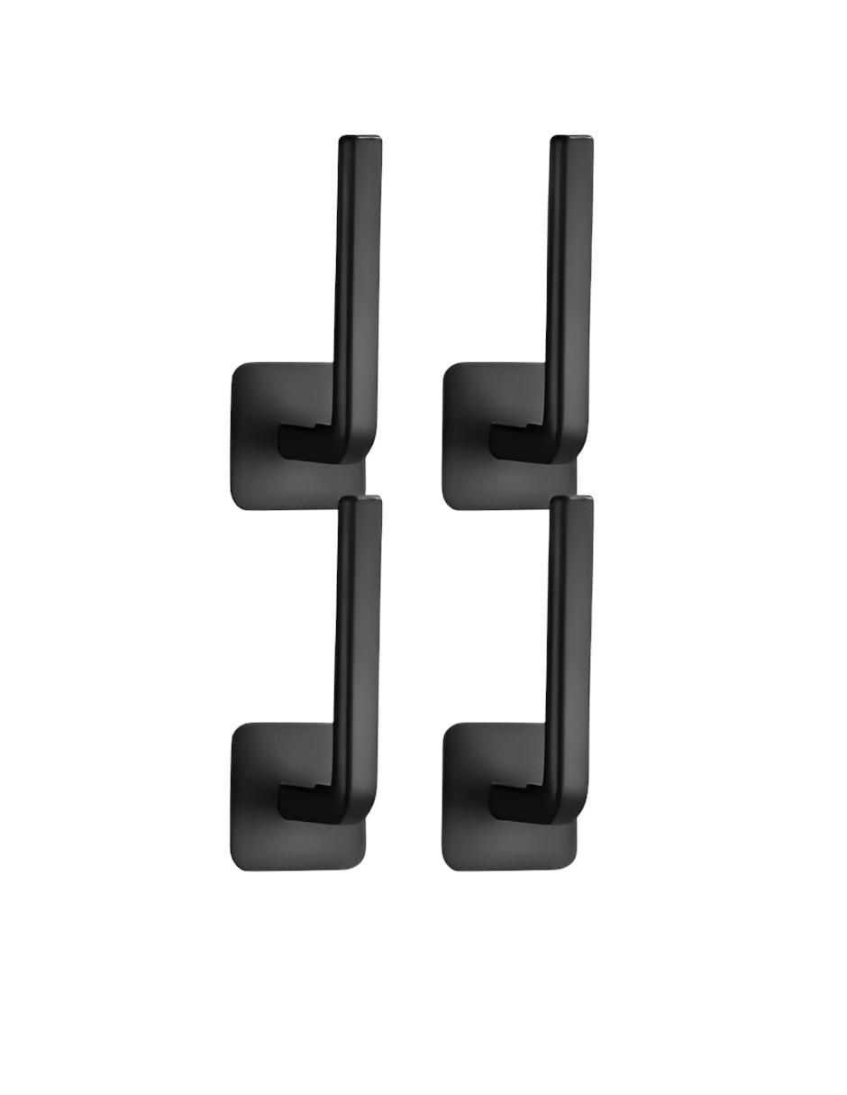 Perchero de pared de ABS 4 ganchos