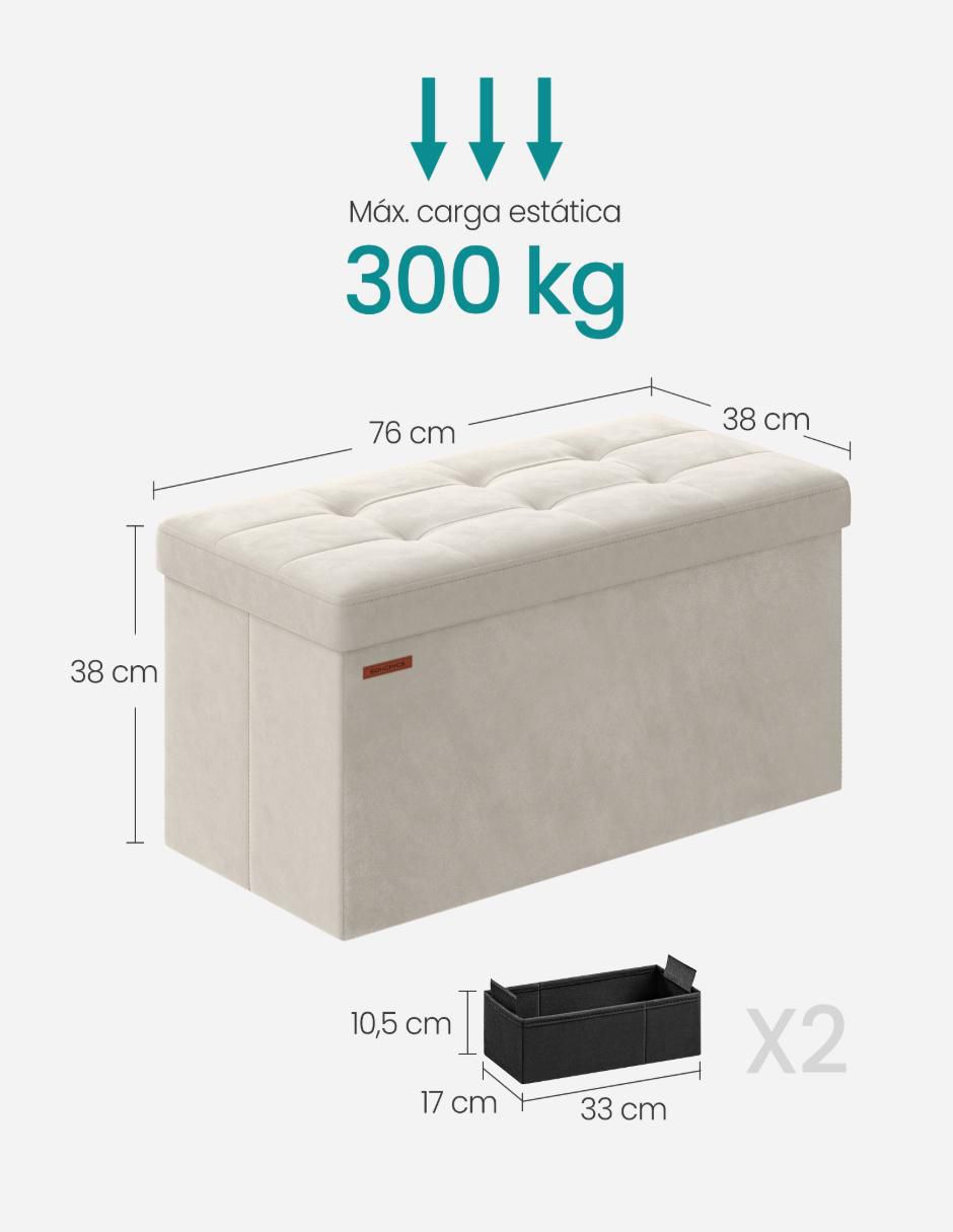 Taburete Mazie de MDF