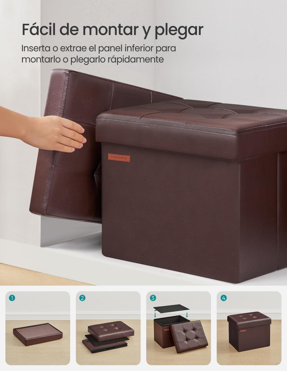 Taburete Mazie de MDF 3