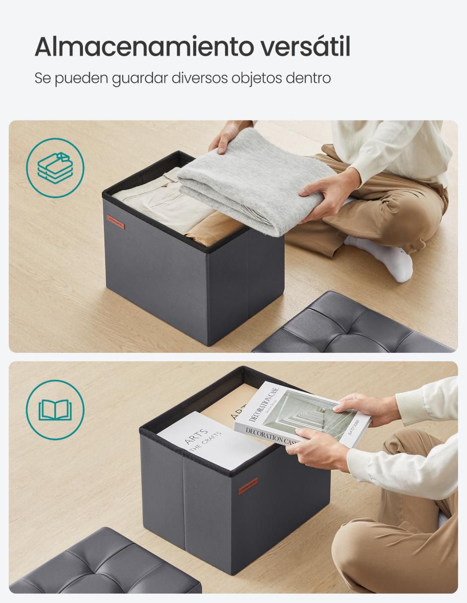 Taburete Mazie de MDF 3