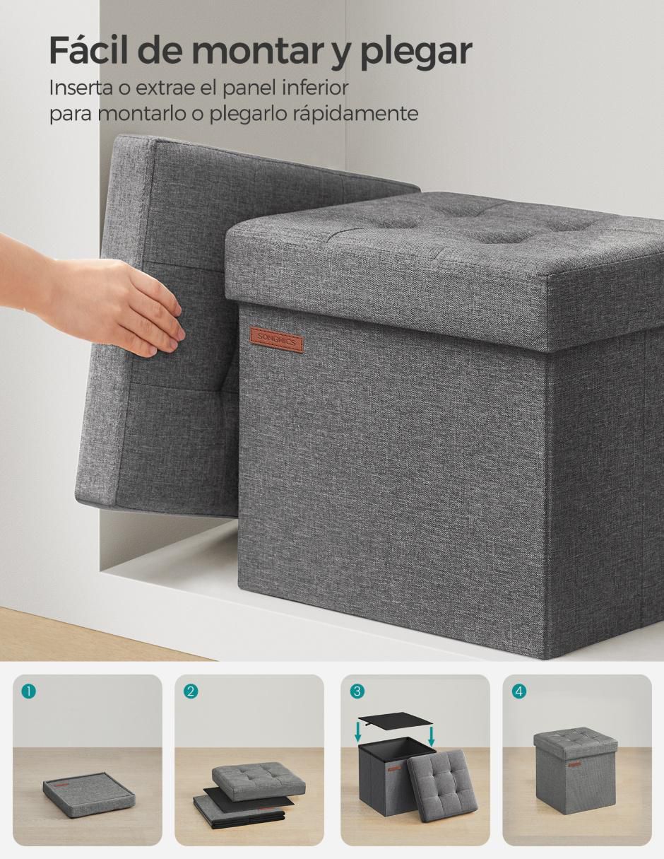 Taburete Mazie de MDF 3