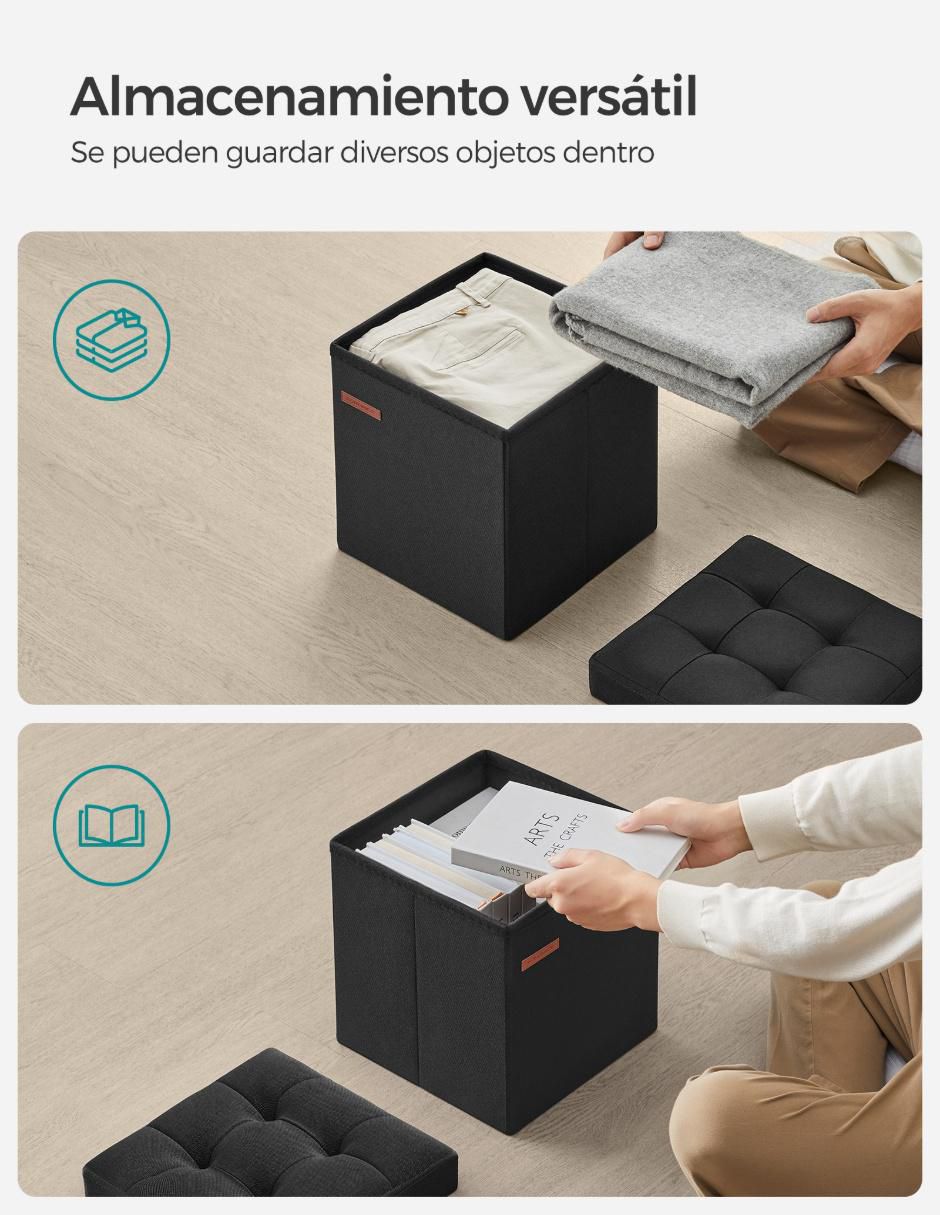 Taburete Mazie de MDF 3